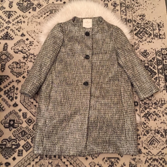 kate spade Jackets & Blazers - Kate Spade Tweed Laquered Erika Coat